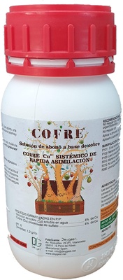 Cobre Liquido Fungicida Cofre 250 ml
